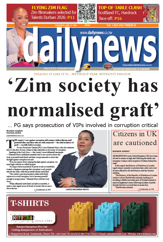 Saturday 13 June 2026
